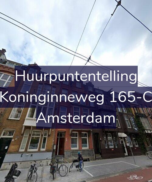 Foto gevel Huurpuntentelling voor Koninginneweg 165-C, Amsterdam