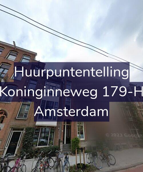 Foto gevel Huurpuntentelling voor Koninginneweg 179-H, Amsterdam