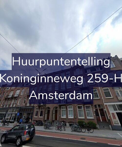 Foto gevel Huurpuntentelling voor Koninginneweg 259-H, Amsterdam