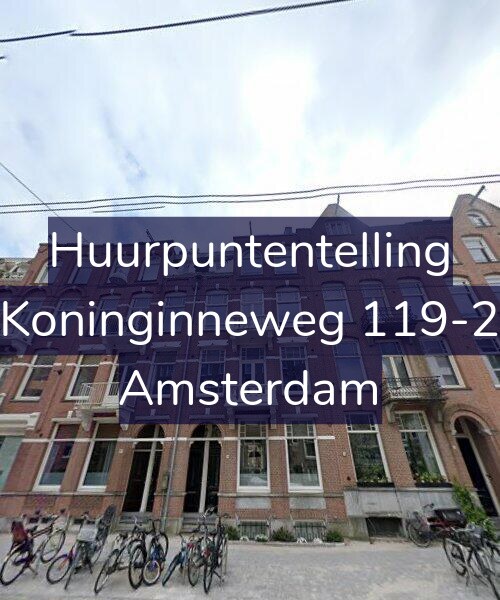 Foto gevel Huurpuntentelling voor Koninginneweg 119-2, Amsterdam