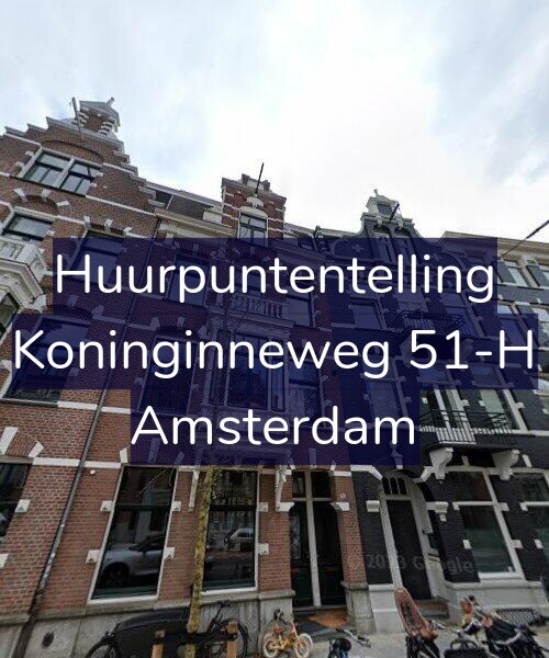 Foto gevel Huurpuntentelling voor Koninginneweg 51-H, Amsterdam