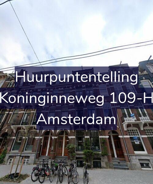 Foto gevel Huurpuntentelling voor Koninginneweg 109-H, Amsterdam