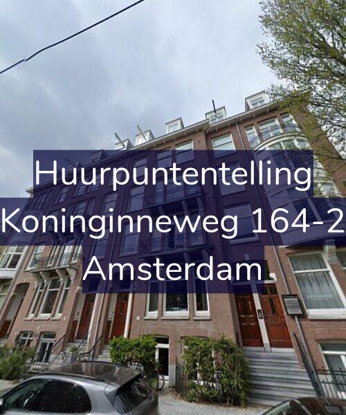Foto gevel Huurpuntentelling voor Koninginneweg 164-2, Amsterdam