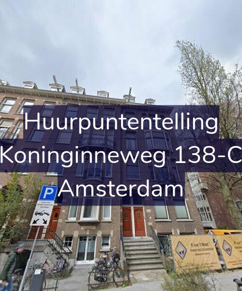 Foto gevel Huurpuntentelling voor Koninginneweg 138-C, Amsterdam