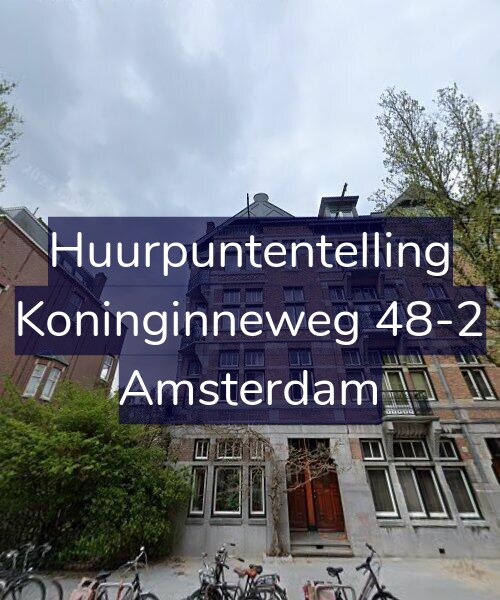 Foto gevel Huurpuntentelling voor Koninginneweg 48-2, Amsterdam