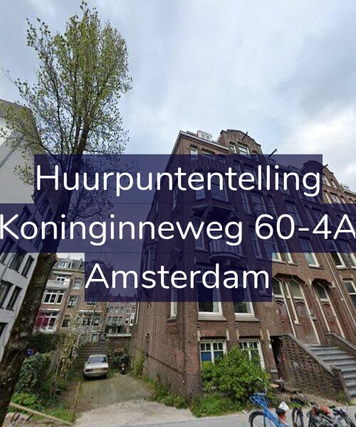 Foto gevel Huurpuntentelling voor Koninginneweg 60-4A, Amsterdam