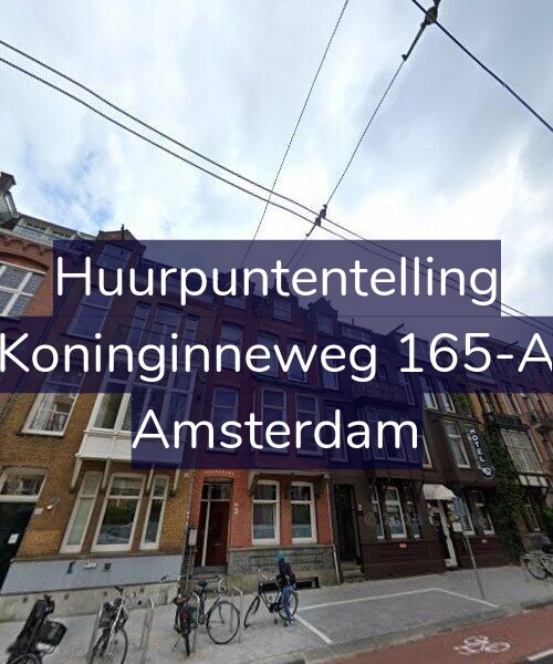 Foto gevel Huurpuntentelling voor Koninginneweg 165-A, Amsterdam