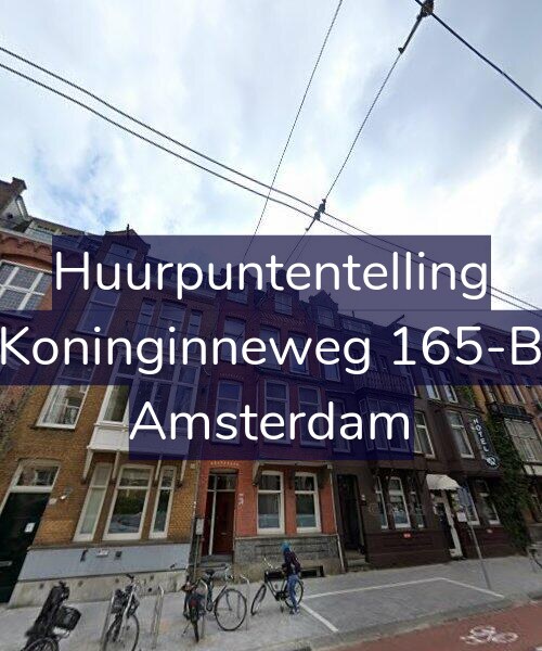 Foto gevel Huurpuntentelling voor Koninginneweg 165-B, Amsterdam