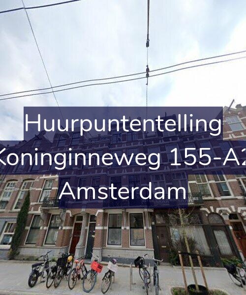 Foto gevel Huurpuntentelling voor Koninginneweg 155-A2, Amsterdam