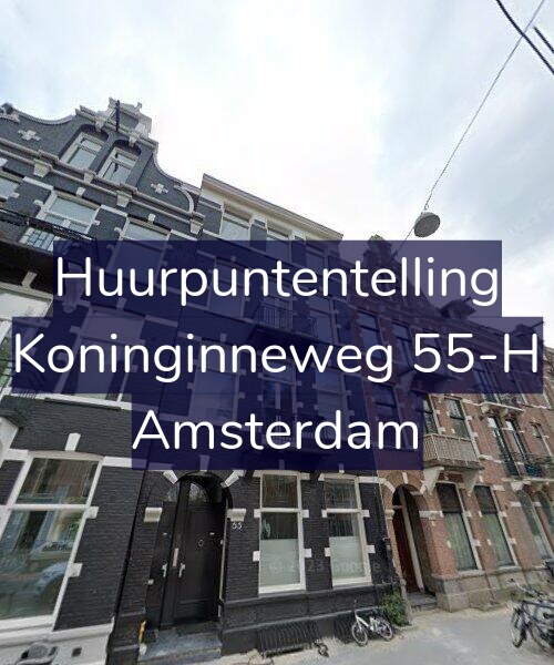 Foto gevel Huurpuntentelling voor Koninginneweg 55-H, Amsterdam