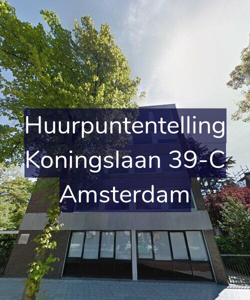 Foto gevel Huurpuntentelling voor Koningslaan 39-C, Amsterdam