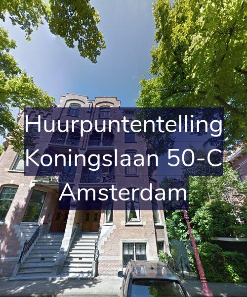 Foto gevel Huurpuntentelling voor Koningslaan 50-C, Amsterdam