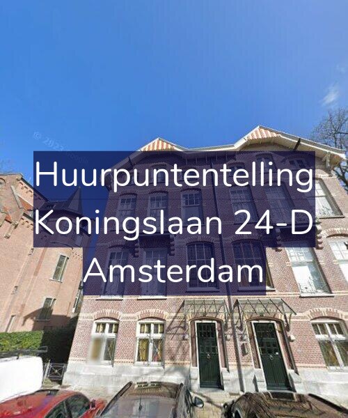 Foto gevel Huurpuntentelling voor Koningslaan 24-D, Amsterdam