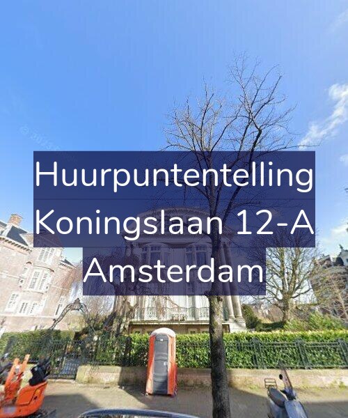Foto gevel Huurpuntentelling voor Koningslaan 12-A, Amsterdam