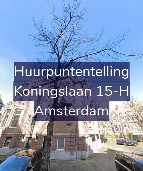 Foto gevel Huurpuntentelling voor Koningslaan 15-H, Amsterdam