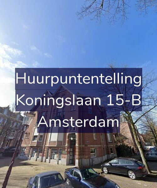 Foto gevel Huurpuntentelling voor Koningslaan 15-B, Amsterdam