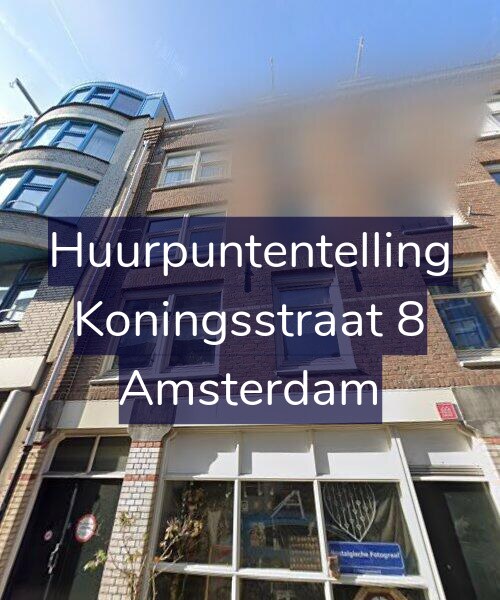 Foto gevel Huurpuntentelling voor Koningsstraat 8, Amsterdam