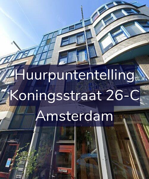Foto gevel Huurpuntentelling voor Koningsstraat 26-C, Amsterdam