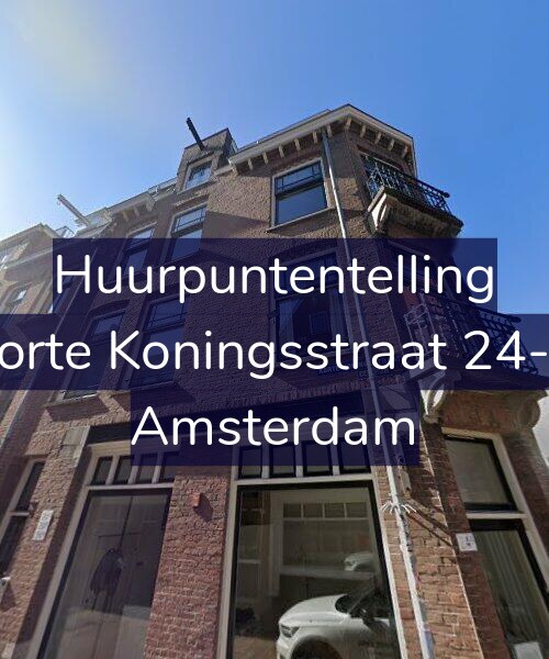 Foto gevel Huurpuntentelling voor Korte Koningsstraat 24-B, Amsterdam