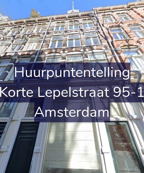 Foto gevel Huurpuntentelling voor Korte Lepelstraat 95-1, Amsterdam