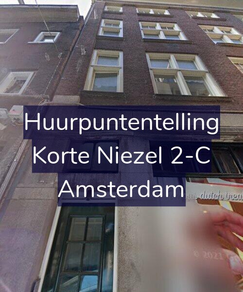 Foto gevel Huurpuntentelling voor Korte Niezel 2-C, Amsterdam