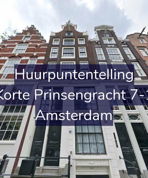 Foto gevel Huurpuntentelling voor Korte Prinsengracht 7-1, Amsterdam