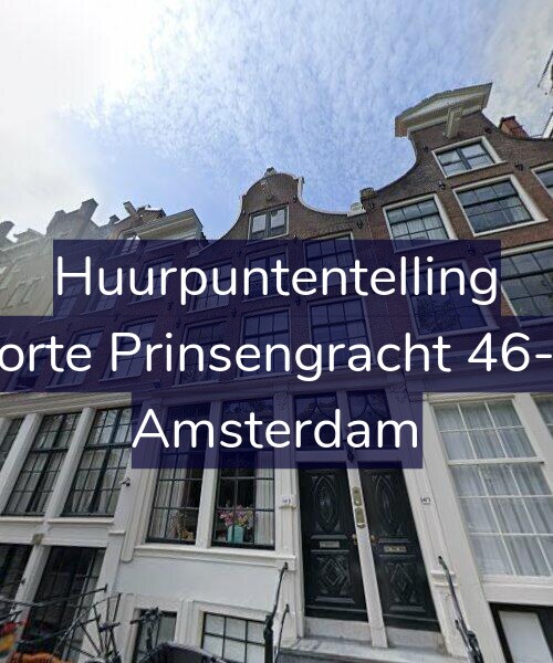 Foto gevel Huurpuntentelling voor Korte Prinsengracht 46-B, Amsterdam