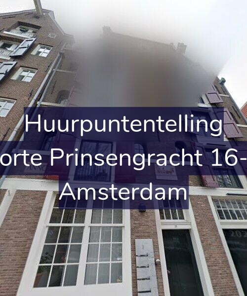 Foto gevel Huurpuntentelling voor Korte Prinsengracht 16-E, Amsterdam