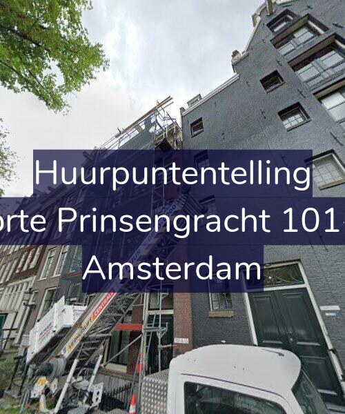 Foto gevel Huurpuntentelling voor Korte Prinsengracht 101-A, Amsterdam
