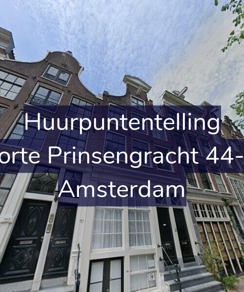 Foto gevel Huurpuntentelling voor Korte Prinsengracht 44-A, Amsterdam