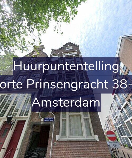 Foto gevel Huurpuntentelling voor Korte Prinsengracht 38-3, Amsterdam