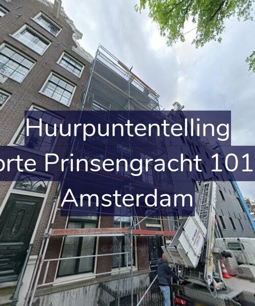 Foto gevel Huurpuntentelling voor Korte Prinsengracht 101-F, Amsterdam