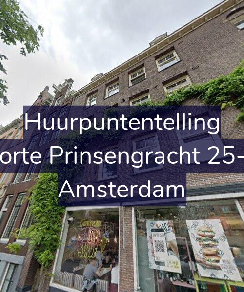 Foto gevel Huurpuntentelling voor Korte Prinsengracht 25-1, Amsterdam