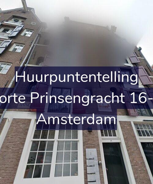 Foto gevel Huurpuntentelling voor Korte Prinsengracht 16-C, Amsterdam