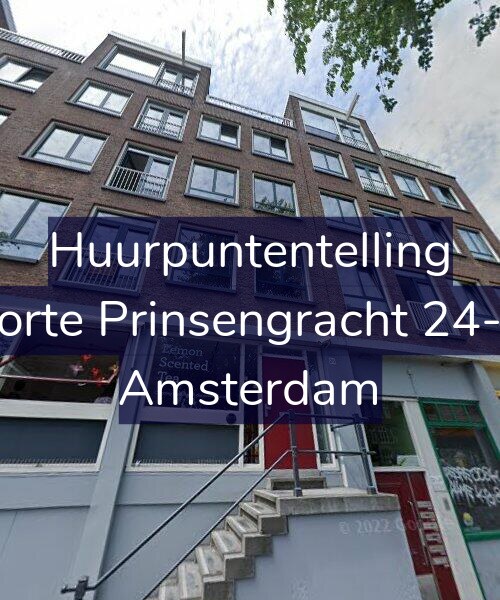 Foto gevel Huurpuntentelling voor Korte Prinsengracht 24-B, Amsterdam