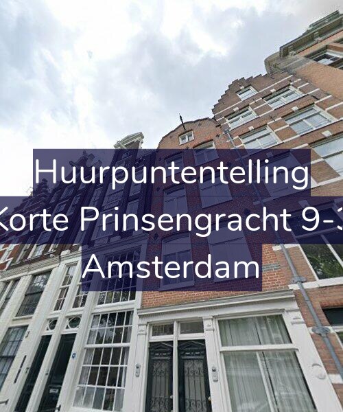 Foto gevel Huurpuntentelling voor Korte Prinsengracht 9-3, Amsterdam