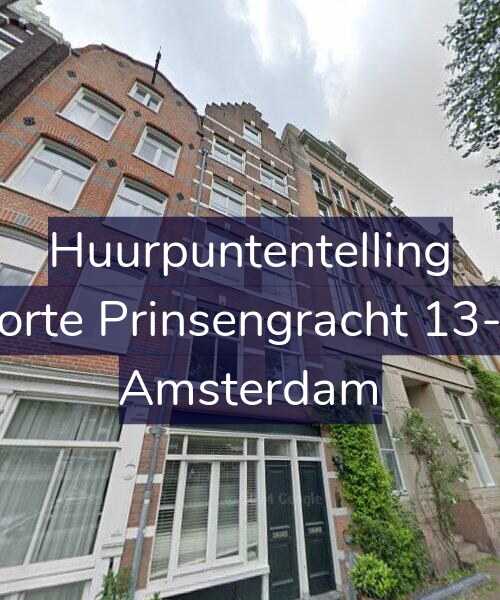 Foto gevel Huurpuntentelling voor Korte Prinsengracht 13-B, Amsterdam