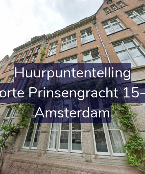 Foto gevel Huurpuntentelling voor Korte Prinsengracht 15-B, Amsterdam