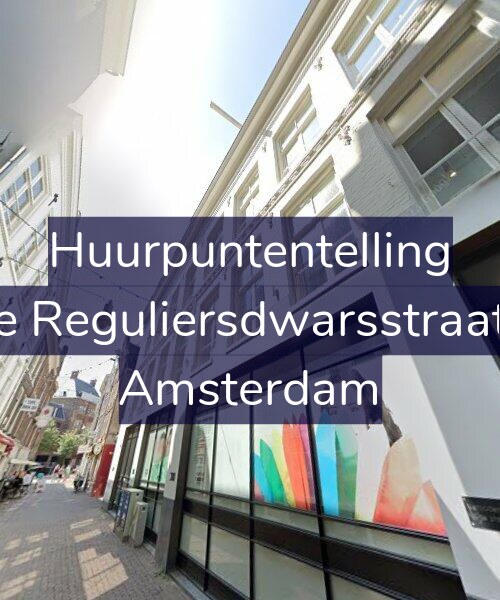 Foto gevel Huurpuntentelling voor Korte Reguliersdwarsstraat 4-3, Amsterdam