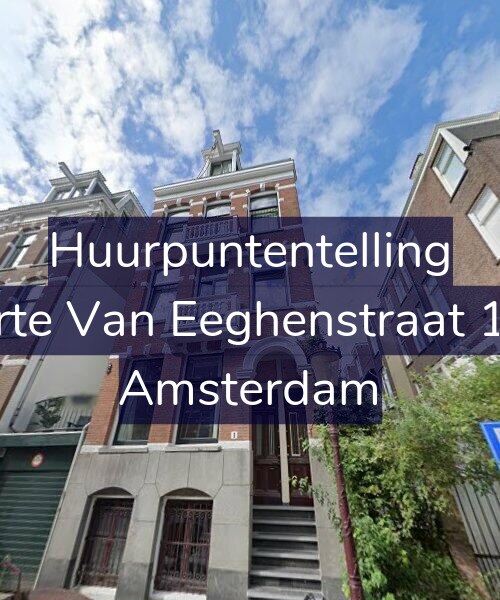 Foto gevel Huurpuntentelling voor Korte Van Eeghenstraat 1-H, Amsterdam