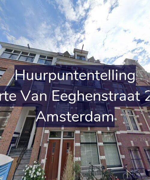 Foto gevel Huurpuntentelling voor Korte Van Eeghenstraat 2-C, Amsterdam