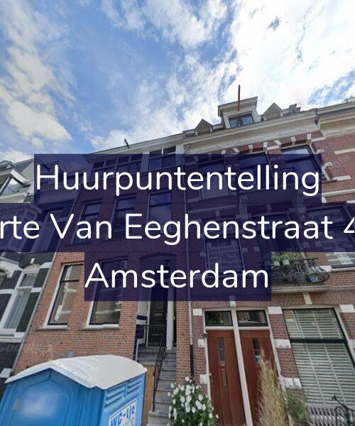 Foto gevel Huurpuntentelling voor Korte Van Eeghenstraat 4-1, Amsterdam