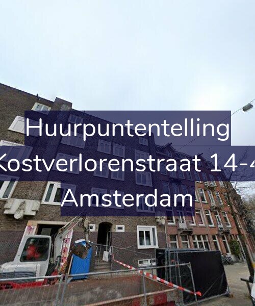 Foto gevel Huurpuntentelling voor Kostverlorenstraat 14-4, Amsterdam