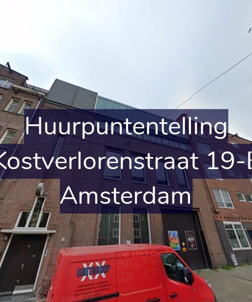 Foto gevel Huurpuntentelling voor Kostverlorenstraat 19-E, Amsterdam