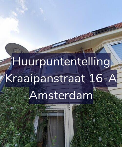 Foto gevel Huurpuntentelling voor Kraaipanstraat 16-A, Amsterdam