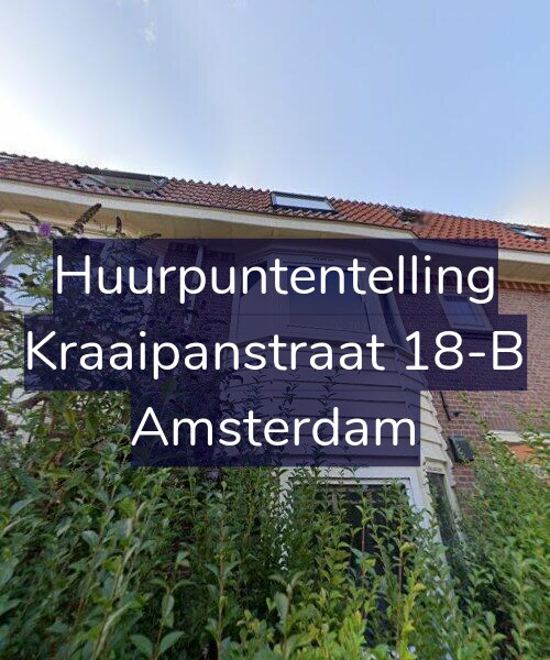 Foto gevel Huurpuntentelling voor Kraaipanstraat 18-B, Amsterdam