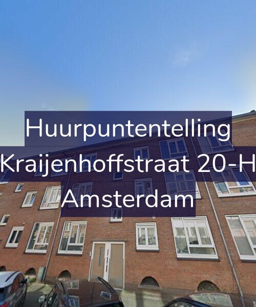 Foto gevel Huurpuntentelling voor Kraijenhoffstraat 20-H, Amsterdam