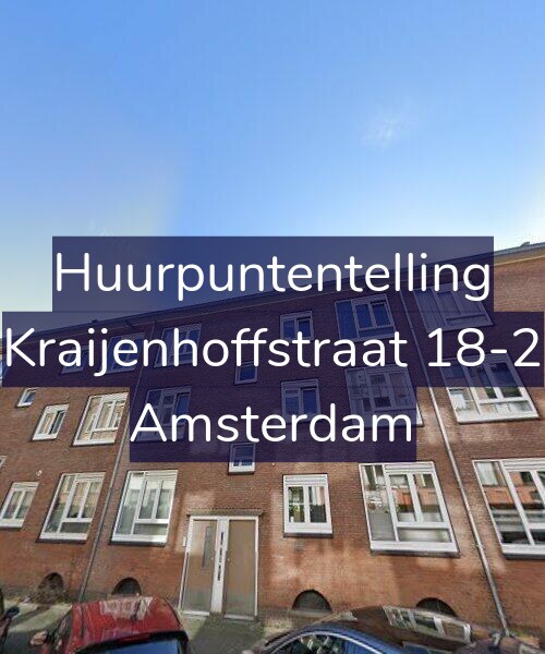 Foto gevel Huurpuntentelling voor Kraijenhoffstraat 18-2, Amsterdam