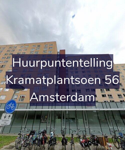 Foto gevel Huurpuntentelling voor Kramatplantsoen 56, Amsterdam