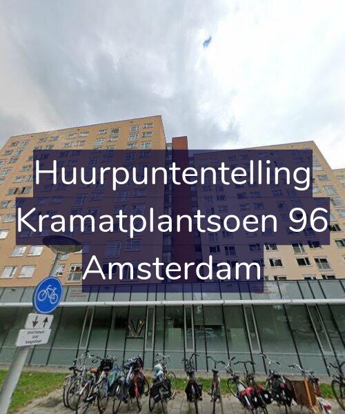 Foto gevel Huurpuntentelling voor Kramatplantsoen 96, Amsterdam